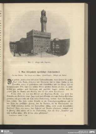 4. Das vierzehnte (gotische) Jahrhundert
