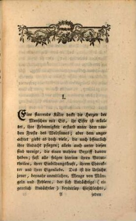 Ueber den Werth der Andacht und des Gebeths : Ein Buch für das Befürfniß unserer Zeiten