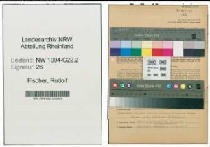 Entnazifizierung Rudolf Fischer , geb. 06.01.1912 (Ingenieur)