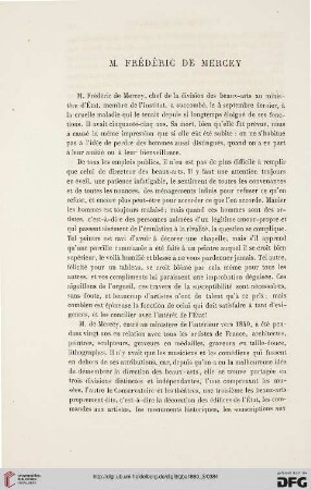 7: M. Frédéric de Mercey