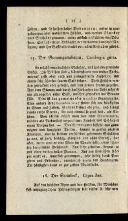 16. Der Steinbock, Capra iber.