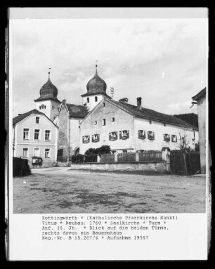 Katholische Pfarrkirche Sankt Vitus — Kirchturm