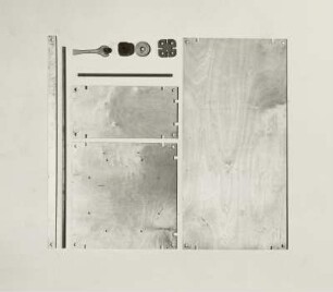Konstruktionsteile aus dem Spielmöbelprogramm (1973; Hochschule für Kunst und Design Halle (Burg Giebichenstein))
