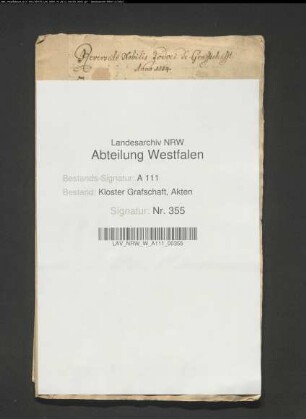 Kloster G. ./. von Fürstenberg wegen der Erbvogtei