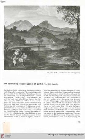 54: Die Sammlung Sturzenegger in St. Gallen
