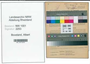 Entnazifizierung Albert Boveland, geb. 03.01.1906 (Kaufm.-Angest.)
