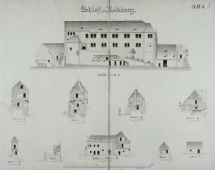 Radeberg, Schloss, 1840