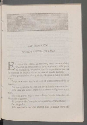 Capítulo XXXVI - Margot espera en vano