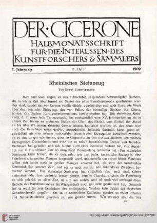 1: Rheinisches Steinzeug