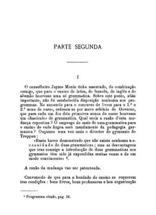 Parte Segunda