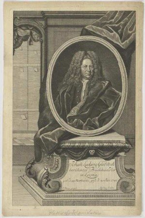 Bildnis des Johann Ludwig Gleditsch