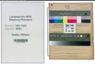 Entnazifizierung Wilhelm Noelle , geb. 08.09.1887 (Fabrikant)