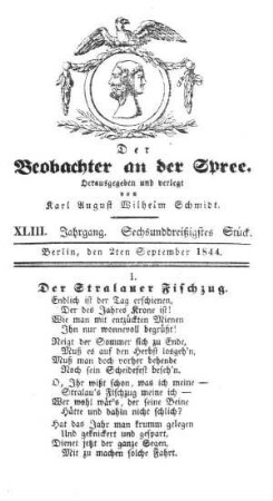 36. Stueck, 2. September 1844