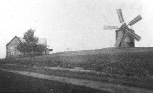 Leutersdorf-Hetzwalde. Hetzemühle, Gehöft, Repro
