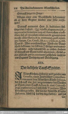 XIIX. Der bekehrte Tauff-Spötter