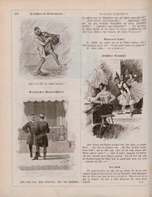 "Illustrirte Redensart" "Verfluchte Aehnlichkeit" "Höchster Triumph"