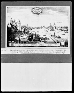 Stadtansicht. Frankfurt am Main