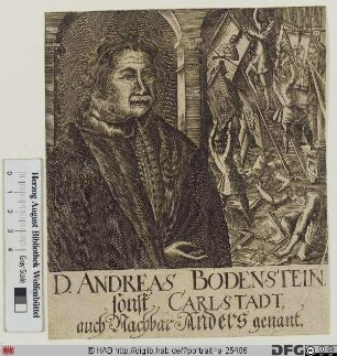 Bildnis Andreas Rudolf Bodenstein (gen. Karlstadt)