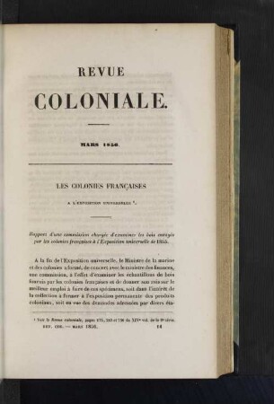 Le colonies francaises