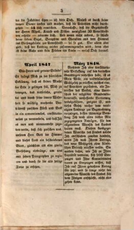 Der entfesselte Teufel, 1848, Nr. 1 - 15