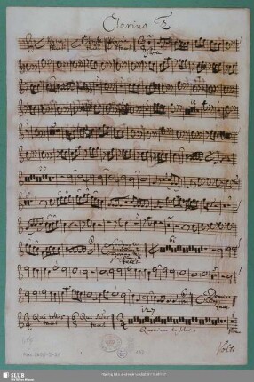 Clarino 2 : Schreiber: Bach, Johann Sebastian