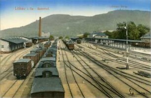 Löbau. Bahnhof