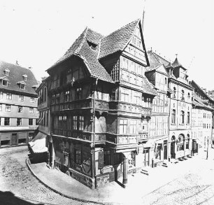 Halberstadt, Pfeilerhaus am Holzmarkt