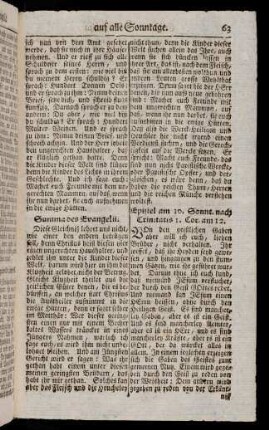 63-73, Epistel am 10. Sonnt. nach Trinitatis ...
