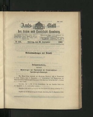 No. 146. 30. September. 1902.