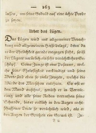 Ueber das Lügen