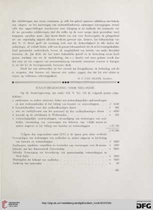 2.Ser. 5.1912: Staats - begrooting voor Ned.-Indië