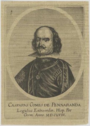 Bildnis des Casparvs Comes de Pennaranda