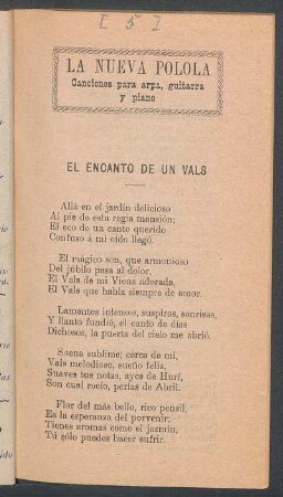 El encanto de un vals