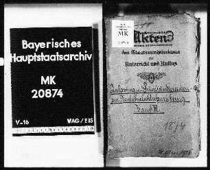 Zulassung von Privatstudierenden zur Realschul-Absolutorialprüfung.