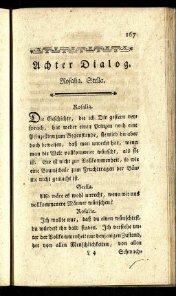 Achter Dialog. Rosalia. Stella.
