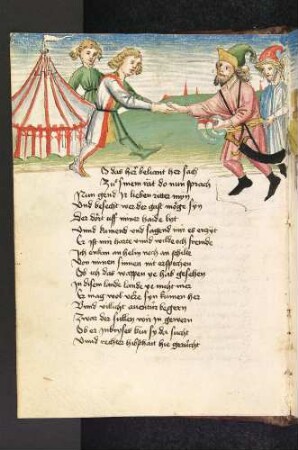 Die Boten Belyants begrüßen Witige