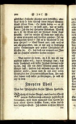 Zweyten Theil.