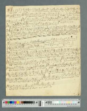 Volksliedanfänge mit Melodien, Abschriften [für Ludwig Uhland, um 1844]; Ein Kaiser Otto war genannt, Übersetzung aus dem Mittelhochdeutschen, Arbeitsmanuskript, [Februar/März 1844]
