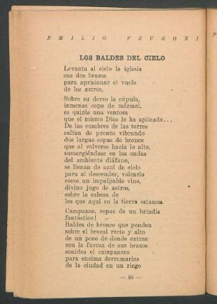 Los baldes del cielo