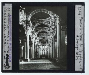 Passau, Dom St. Stephan : Innenansicht, Blick nach O