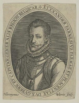 Bildnis des Alexander Farnese, Herzog von Parma und Piacenca
