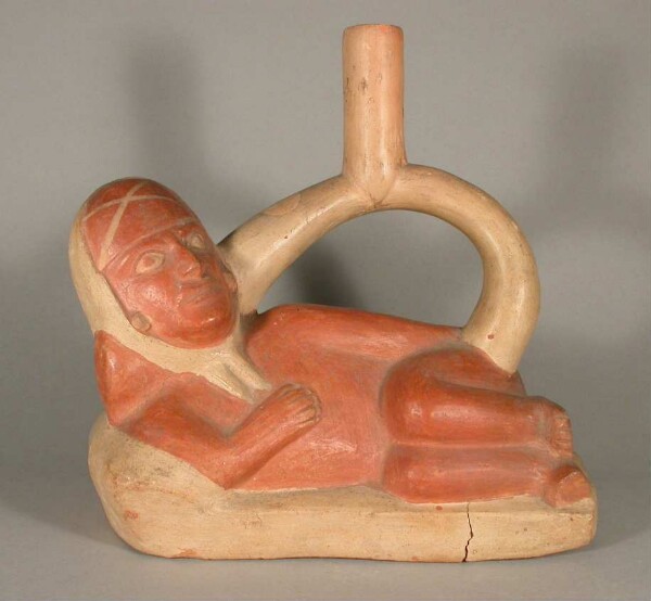 Reclining anthropomorphic figure