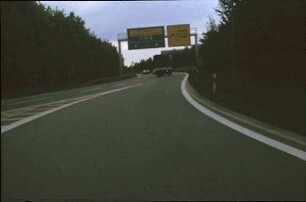 Einfahrt „Ei“ (aus Richtung München)