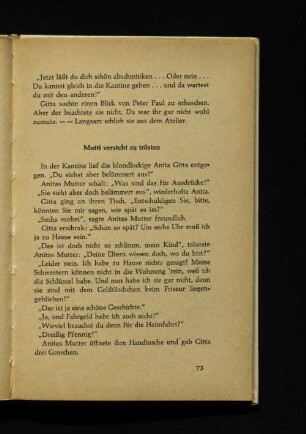 Mutti versteht zu trösten