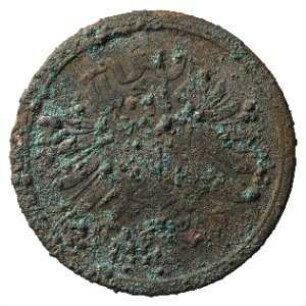 Fundmünze, 2 Pfennig, 1873 - 1877