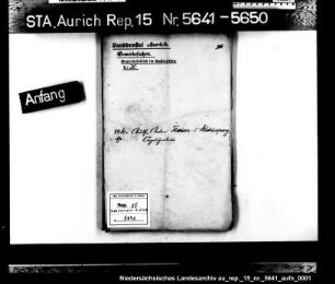 Hausierkonzessionen und -gesuche: Adolph Anton Kaiser aus Rechtsupweg, Orgelspieler