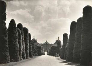 Jagdschloß Moritzburg vom Park aus gesehen