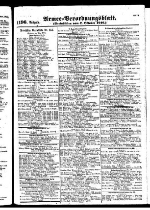 1196.Ausgabe. Samstag, 7. Oktober 1916