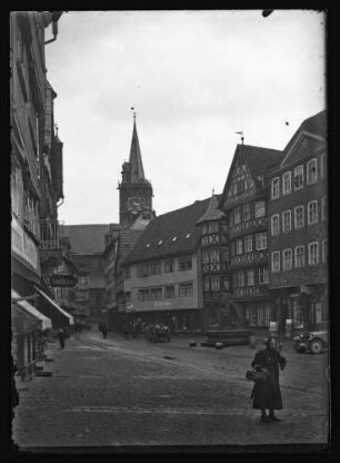 Marktplatz Blickrichtung Stiftskirche