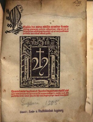 Legenda aurea sanctorum, quae Lombardica historia nominatur ...